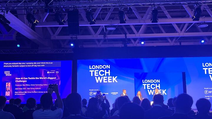 London Tech Week Day Two keynote 1