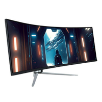 onn. 49" Curved Dual Gaming Monitor