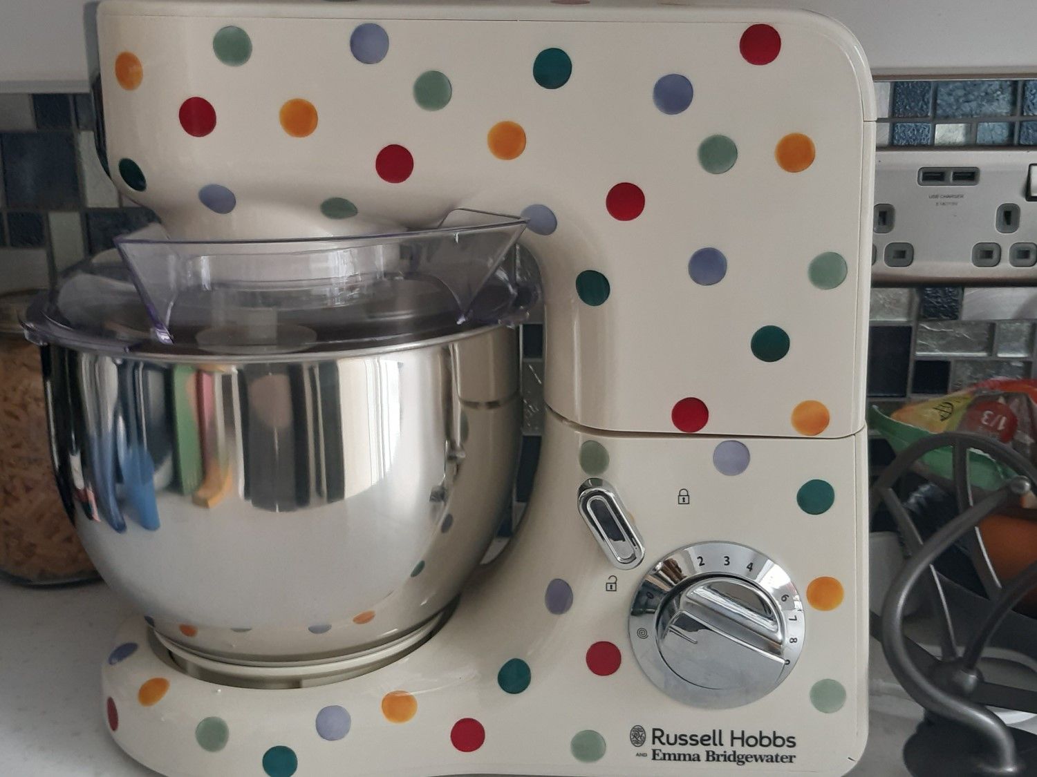 We tried the new Russell Hobbs Emma Bridgewater stand mixer... Ideal Home