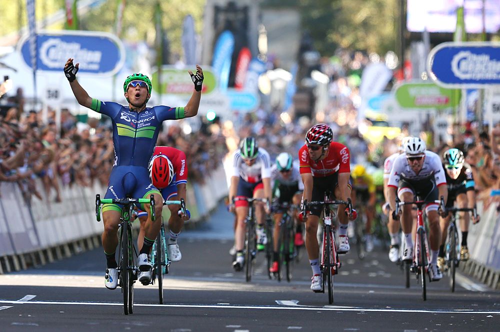 Caleb Ewan (Orica-BikeExchange) wins