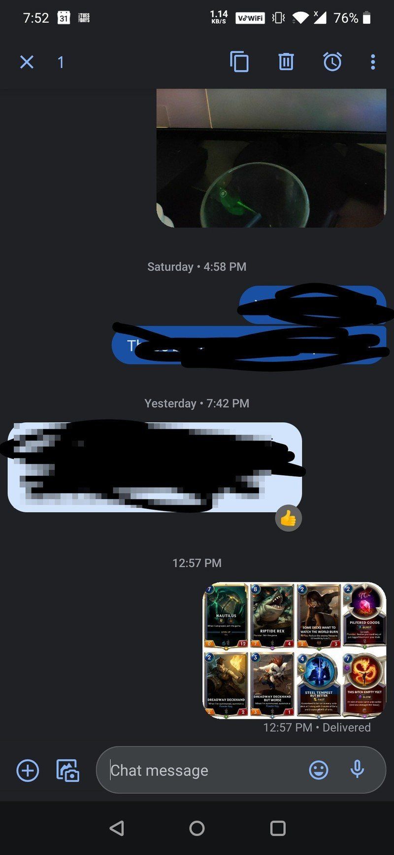 Google Messages Emoji Reactions
