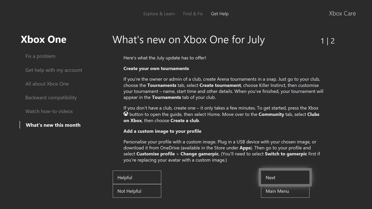 'Xbox Assist' troubleshooting hub receives major Fluent Design update on Xbox One Windows Central