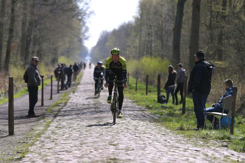 Mat Hayman (Mitchelton-Scott) takes a trip down memory lane