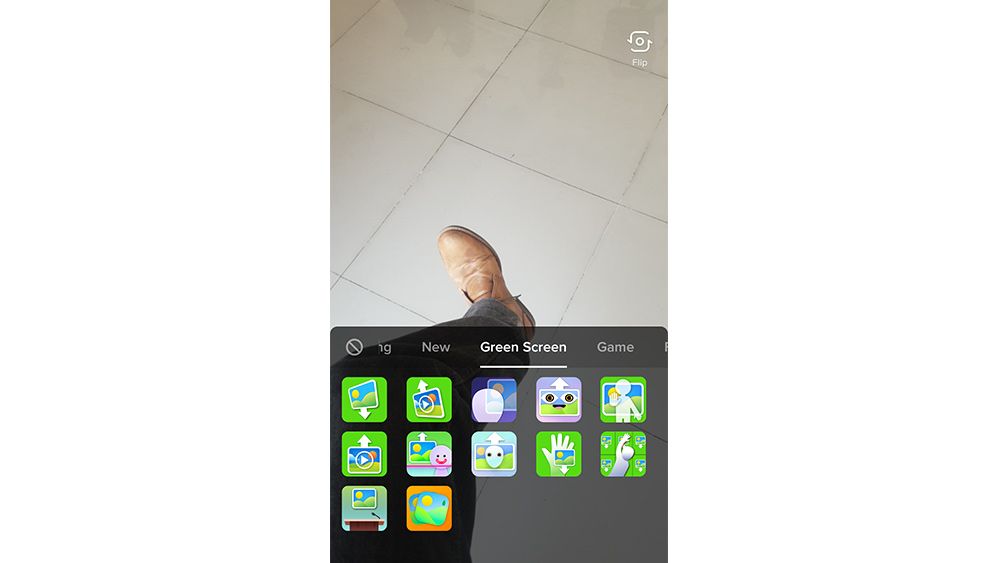 How to use green screen in TikTok