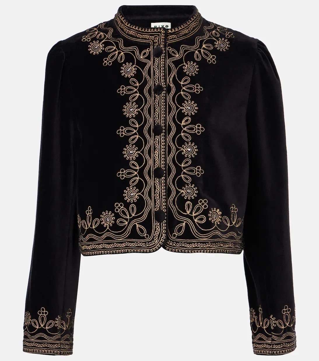 Rixo, Denver Embroidered Cotton Jacket