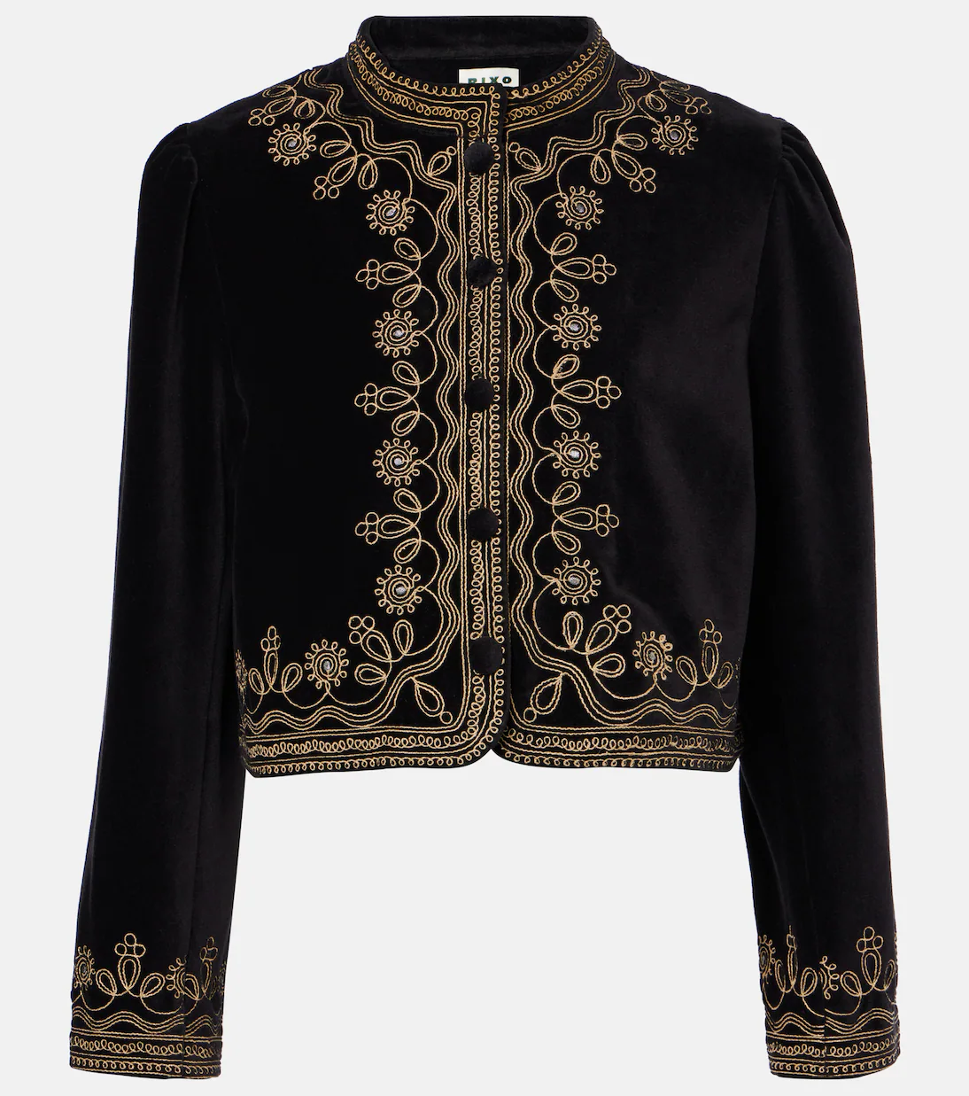 Rixo, Denver Embroidered Cotton Jacket