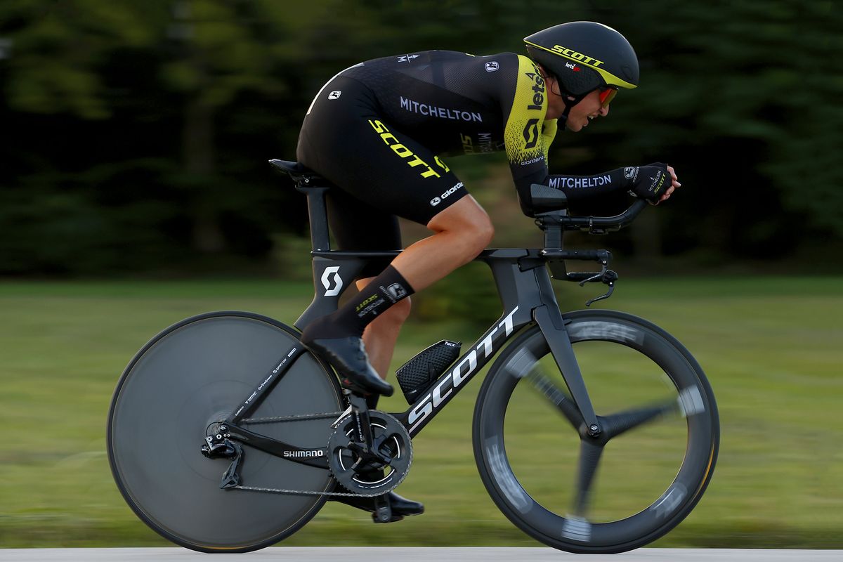 National Championship Italy 2020 Men Time Trial Bassano del Grappa Cittadella 388 km 21082020 Edoardo Affini ITA Mitchelton Scott photo Luca BettiniBettiniPhoto2020