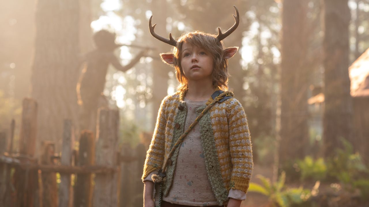 Christian Convery as Gus in "Sweet Tooth" on Netflix.