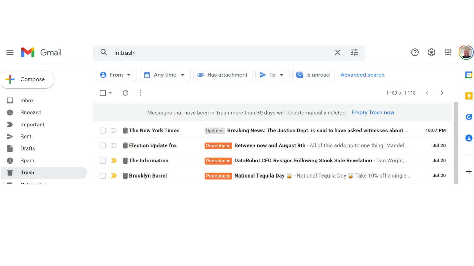 How to keep your Gmail squeaky clean by deleting old emails