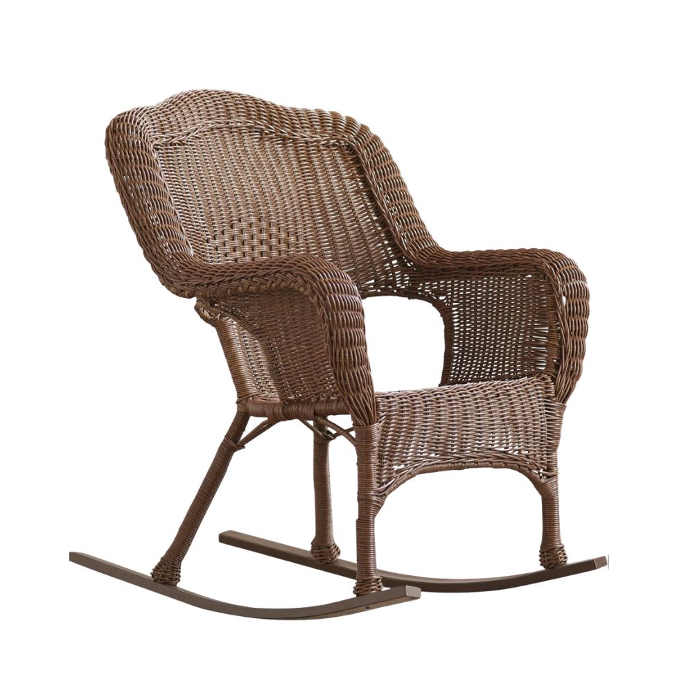 Wicker rocking chair