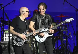 Steve Vai and Joe Satriani