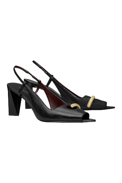 Tory Burch, Pierced Toe Slingback 