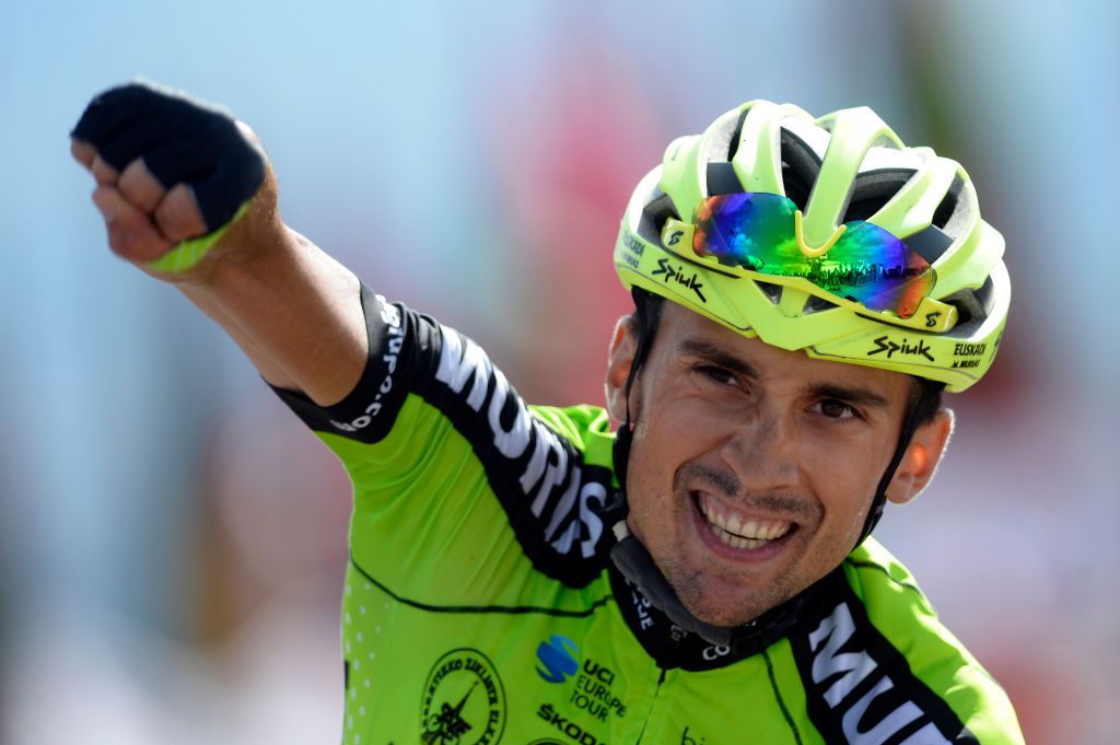 Oscar Rodriguez (Team Euskadi) wins stage 13 of the Vuelta a Espana
