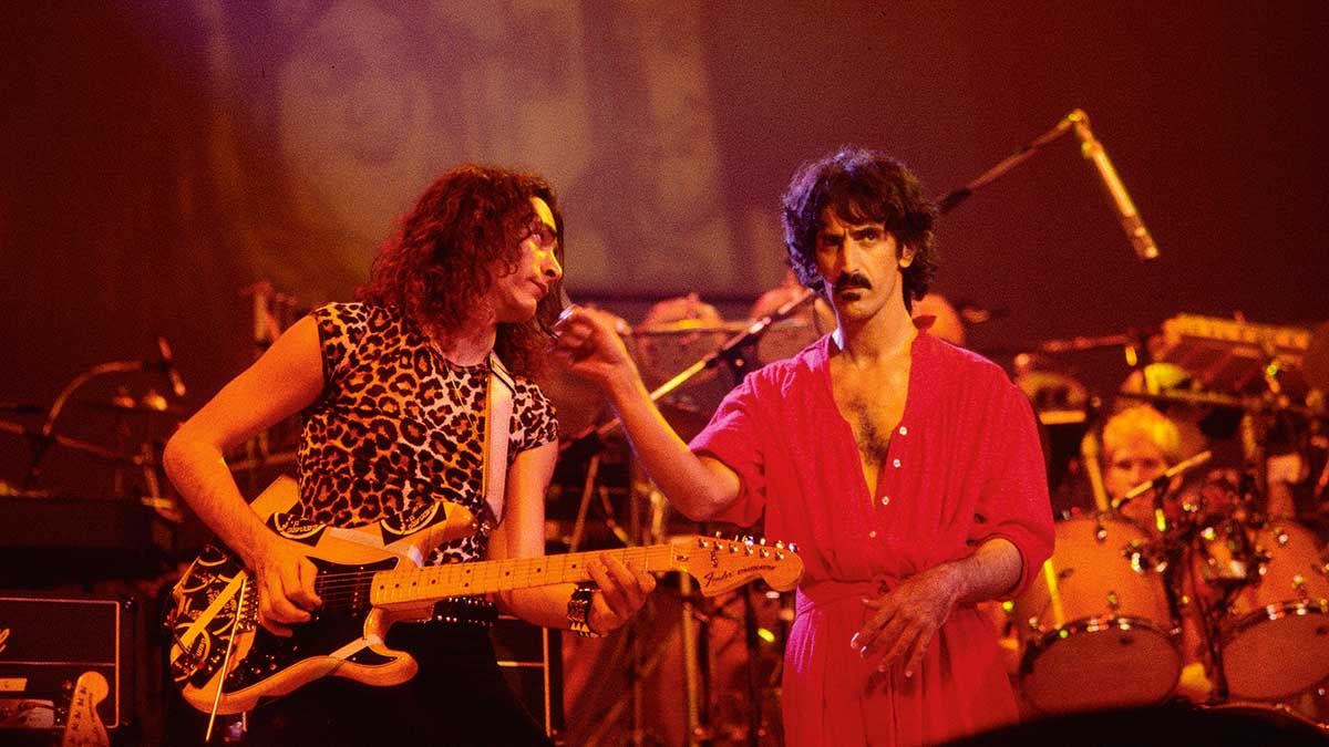 Steve Vai and Frank Zappa