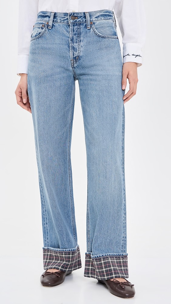 Low-Slung Baggy Jeans - Gaslamp Wash