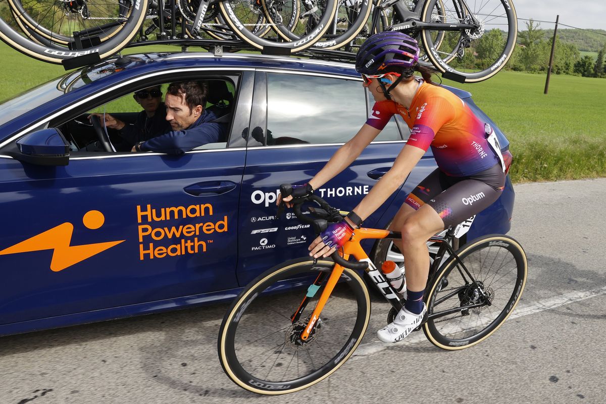 Itzulia Women 2022 - 1st Edition - 1st Stage Vitoria-Gazteiz - La Guardia 106 km - 13/05/2022 - Barbara Malcotti (ITA - Human Powered Health) - photo Rafa Gomez/SprintCyclingAgencyÂ©2022