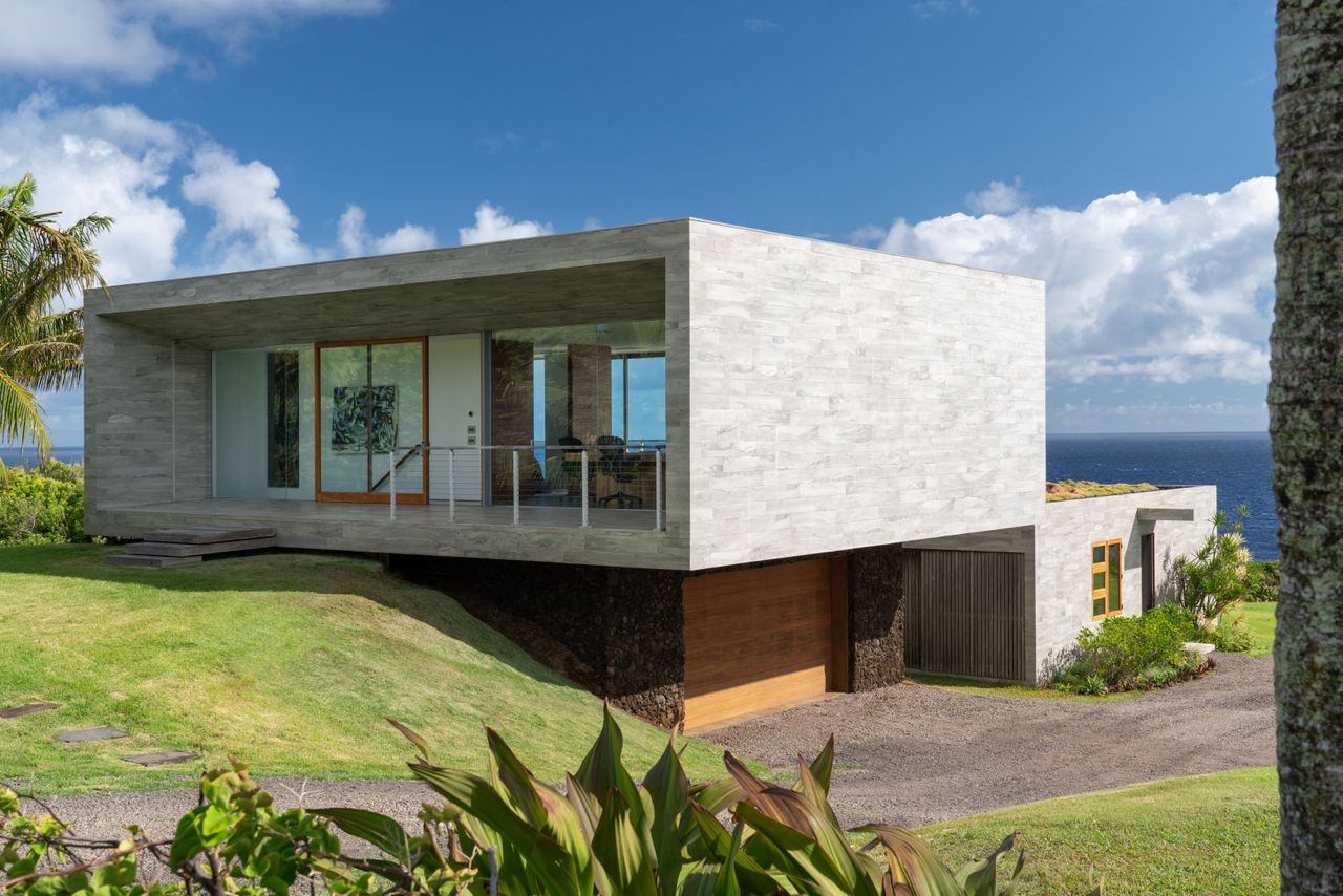 A modern home for sale in Hawaii.