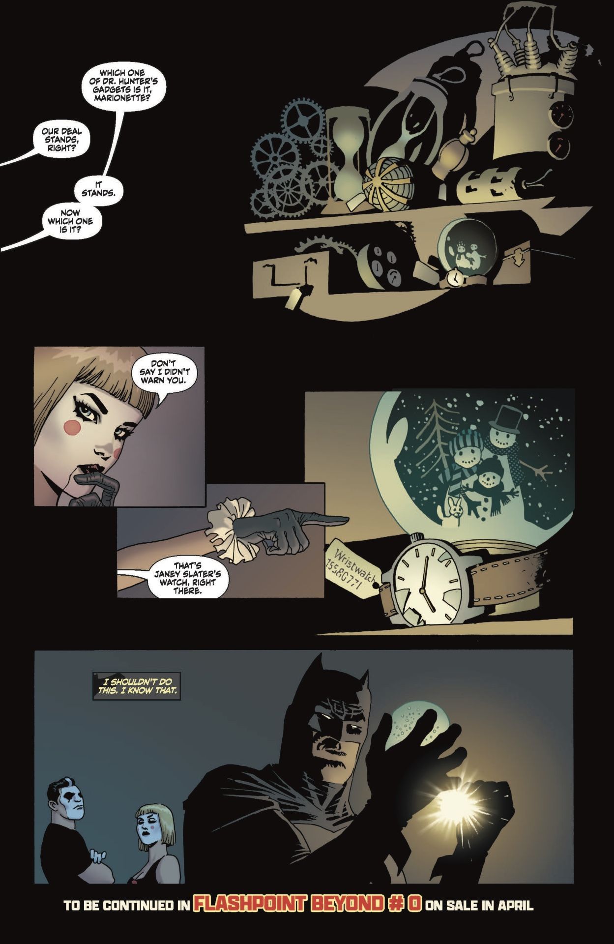 Flashpoint Beyond #0 pages
