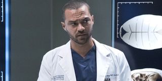 Jesse Williams as Jackson Avery in Grey's Anatomy Season 16 on ABC
