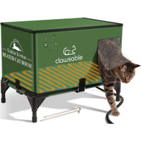 Clawsable Outdoor Cat House | Amazon