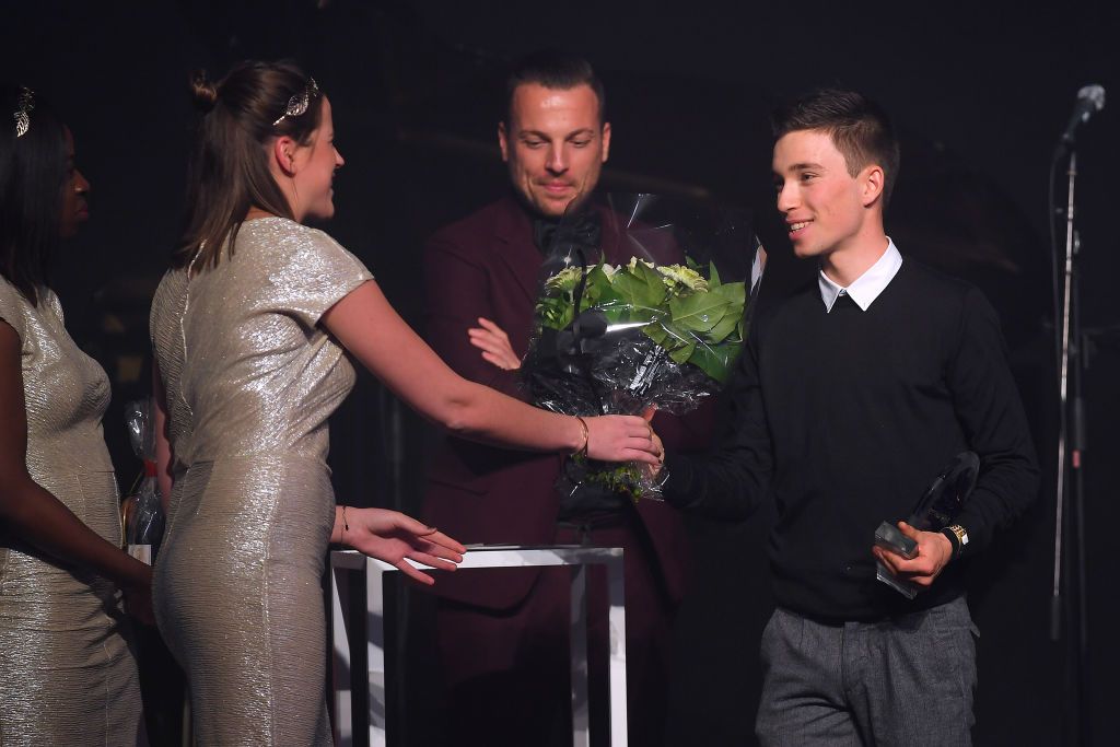 Bjorg Lambrecht was awarded the Kristallen Fiets for promises