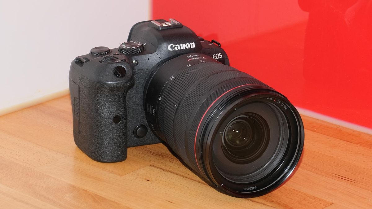  Canon EOS R6 Full-Frame Mirrorless Camera with 4K