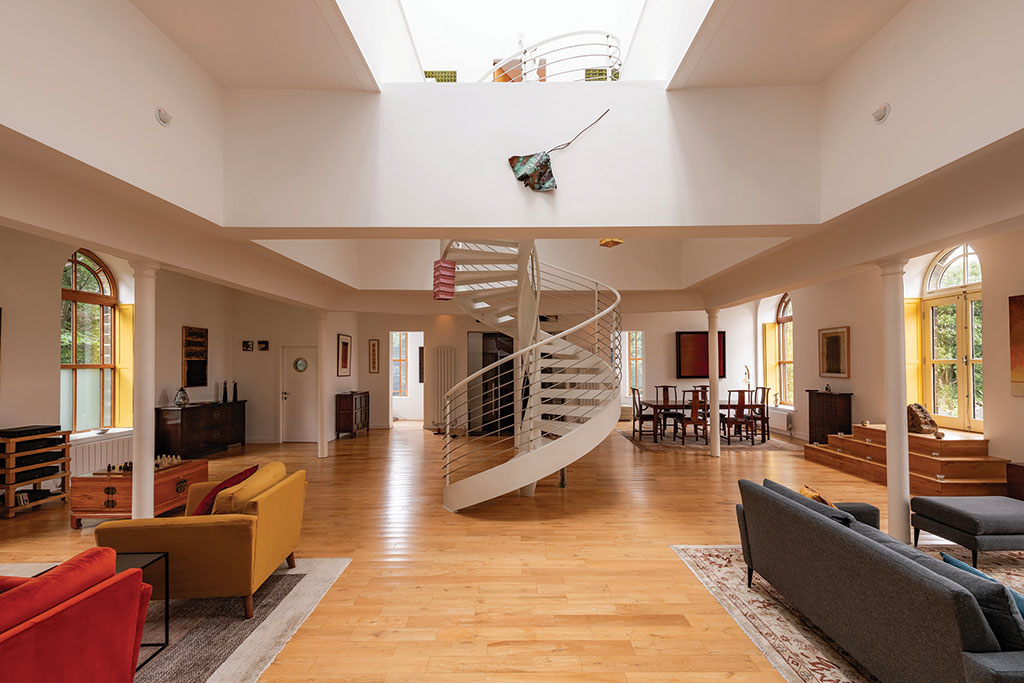 House for sale for £1m: Old Chapel House, Mill Bank, West Yorkshire.