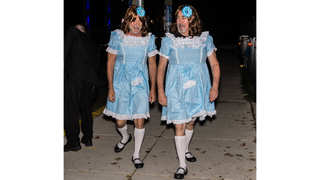 The Shining Twins Halloween couple costumes