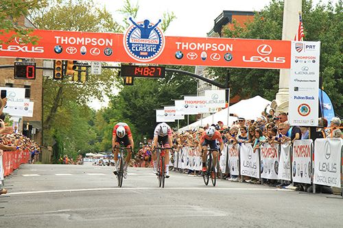 Photo Finish for a photo perfect race.