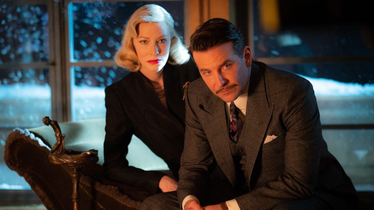 Cate Blanchett and Bradley Cooper star in Nightmare Alley