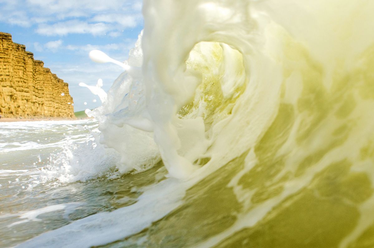 Capture the curl of a wave with this simple technique