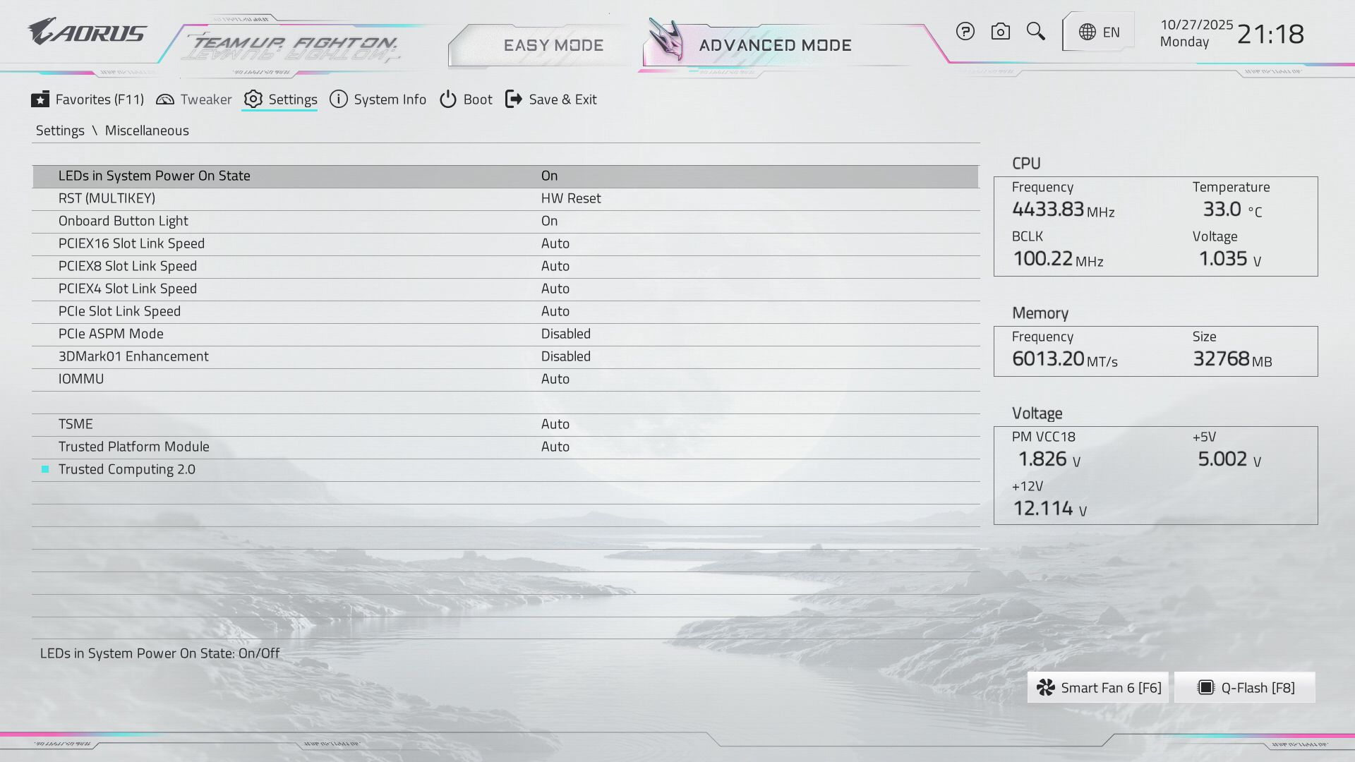 Gigabyte X870E Aorus Master X3D Ice