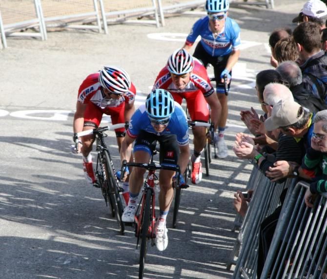 Slagter hits out on the finishing climb