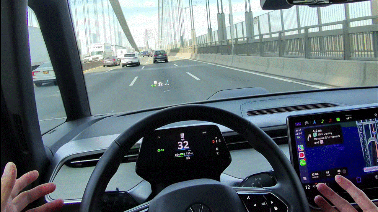 2025 Volkswagen ID. Buzz Pro S Plus 4MOTION adaptive cruise control.