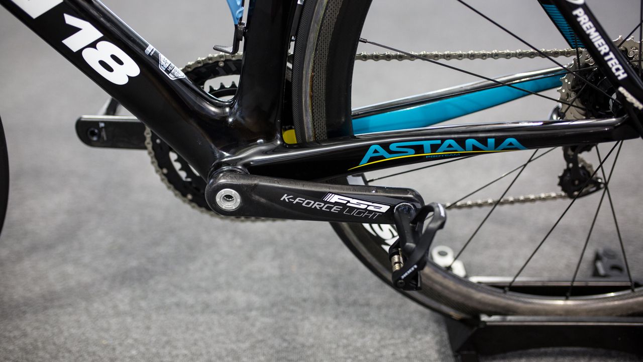 A look at the non-driveside cranks