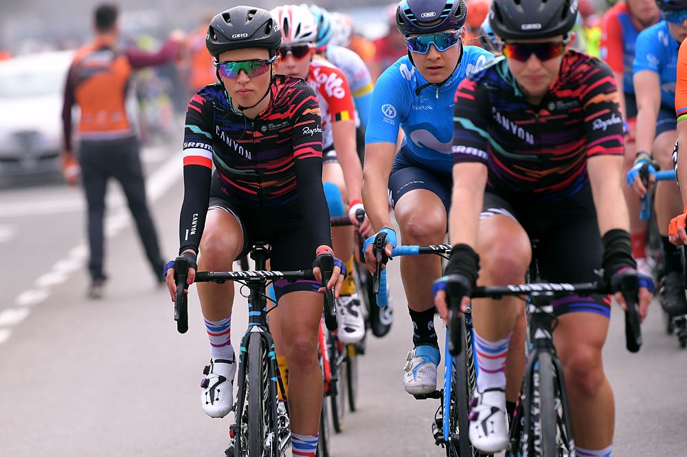 Kasia Niewiadoma (Canyon-SRAM) at Tour of Flanders
