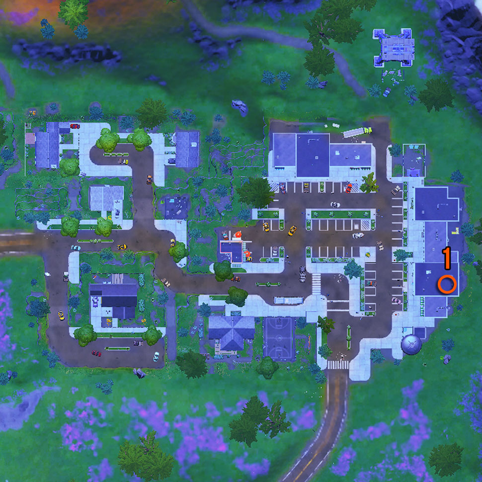 Fortnite Literature Samples Retail Row locations map