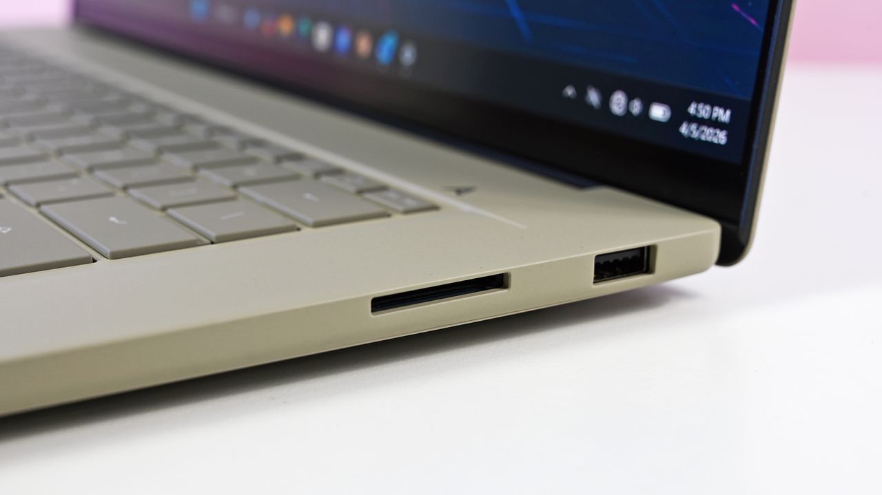 Studio photos of the 2026 ASUS Zenbook A16 laptop featuring the new Qualcomm Snapdragon X2 Elite Extreme processor.