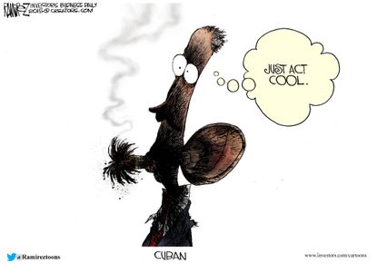 
Obama cartoon U.S. Cuba