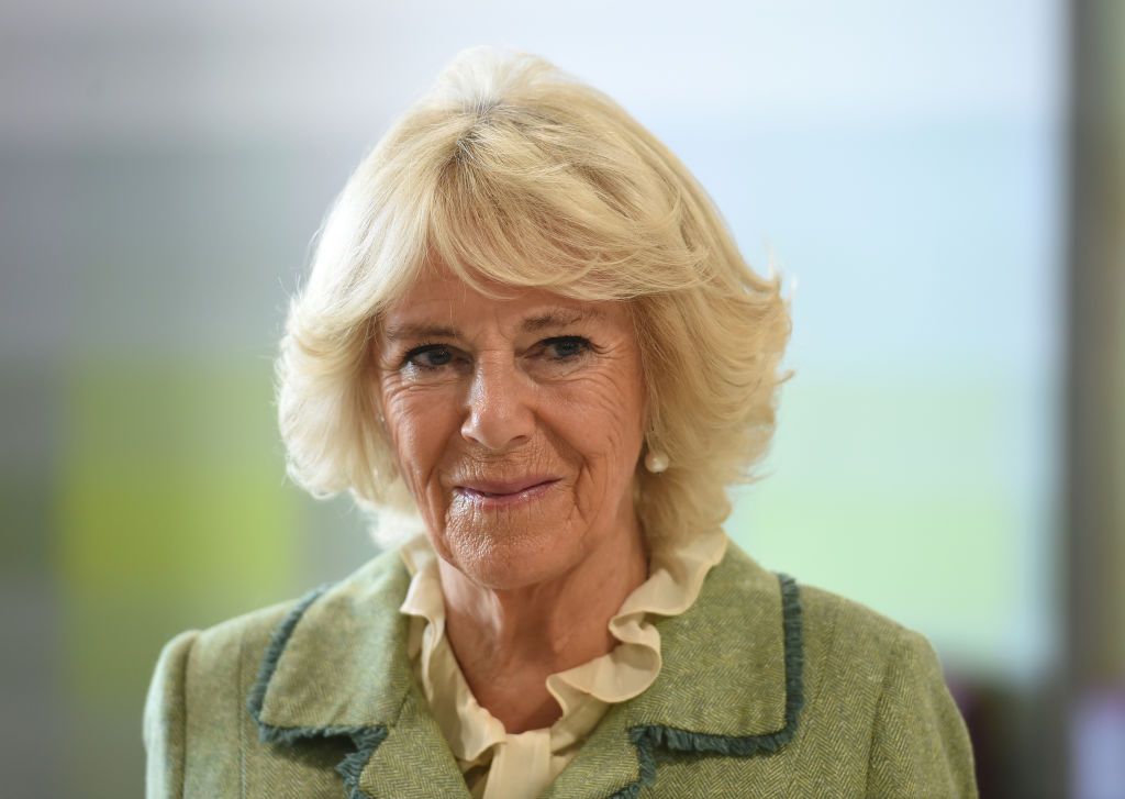 We take style lessons from Camilla, Duchess of Cornwall, after appearance in joyous patterned scarf