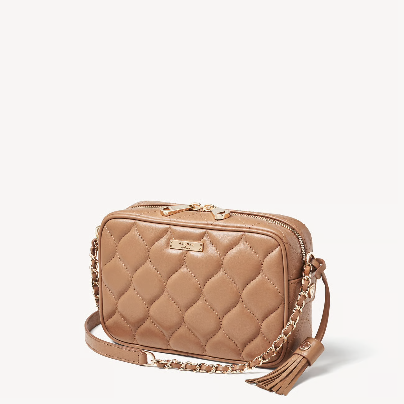 Aspinal of London tan Alice bag