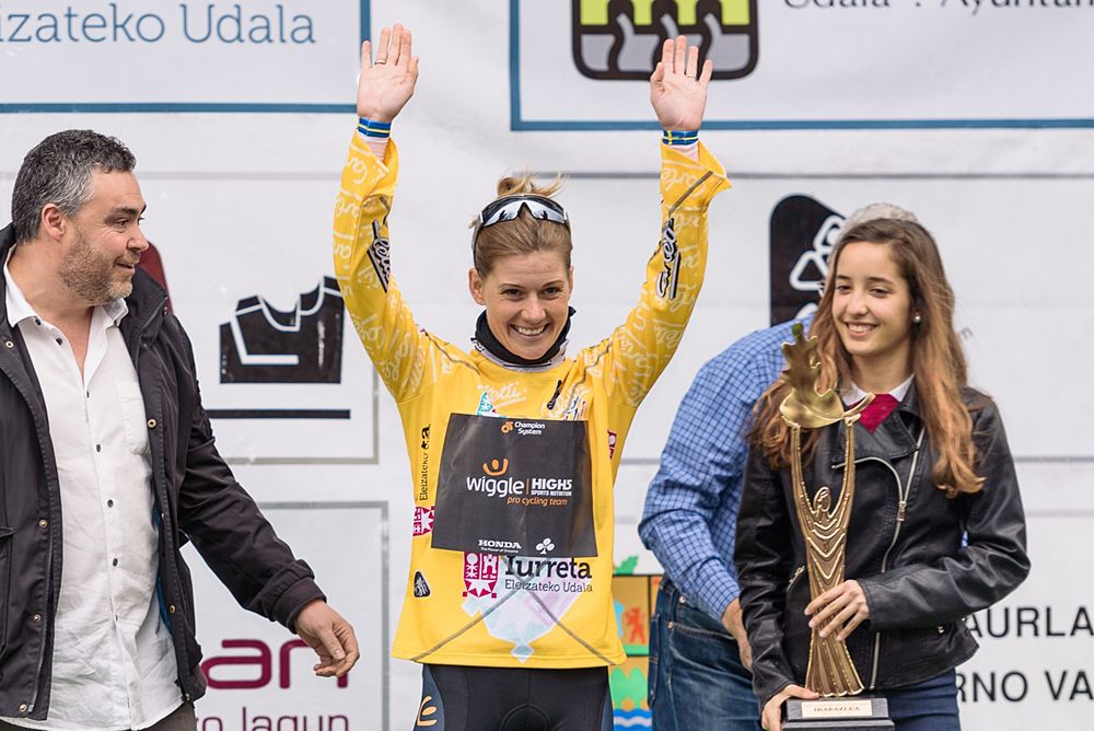 Emma Johansson is the new race leader - Emakumeen Bira 2016 Stage 2