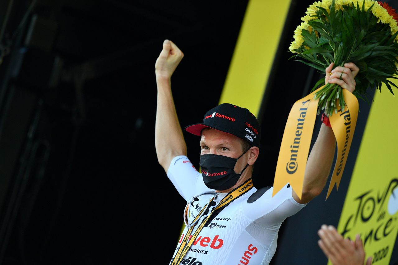 Tour de France 2020 - 107th Edition - 19th stage Bourg-en-Bresse - Champagnole 166,5 KM - 18/09/2020 - Soren Kragh Andersen (DEN - Team Sunweb) - photo POOL/BettiniPhoto&Acirc;&copy;2020