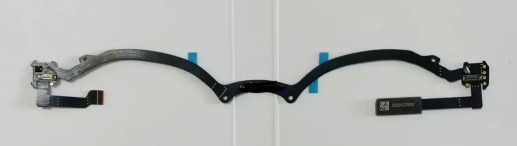 Apple mixed-reality headset leaked hardware images
