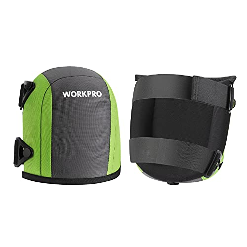 Workpro Garden Knee Pads for Unisex-Adult, Flooring Kneepads With Foam Padding, Comfortable Kneeling Cushion for Gardening, House Cleaning, Construction Work, 7.87"*6.75"*3"