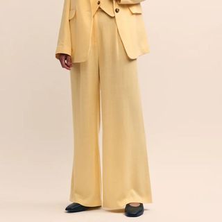 Nobody's Child yellow suit trousers