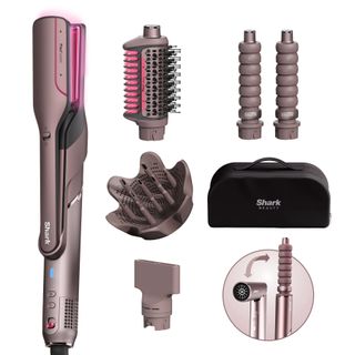 Shark, Flexfusion Straight 5-In-1 Air Styler & Dryer & Ceramic Straightener