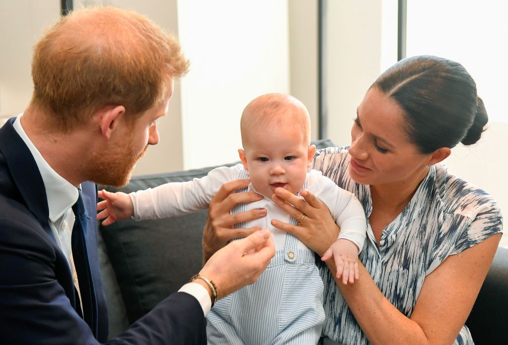 meghan markle, prince harry and archie