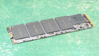 Close up of an AGI 2TB SSD 