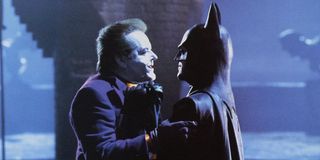 Jack Nicholson and Michael Keaton in Batman